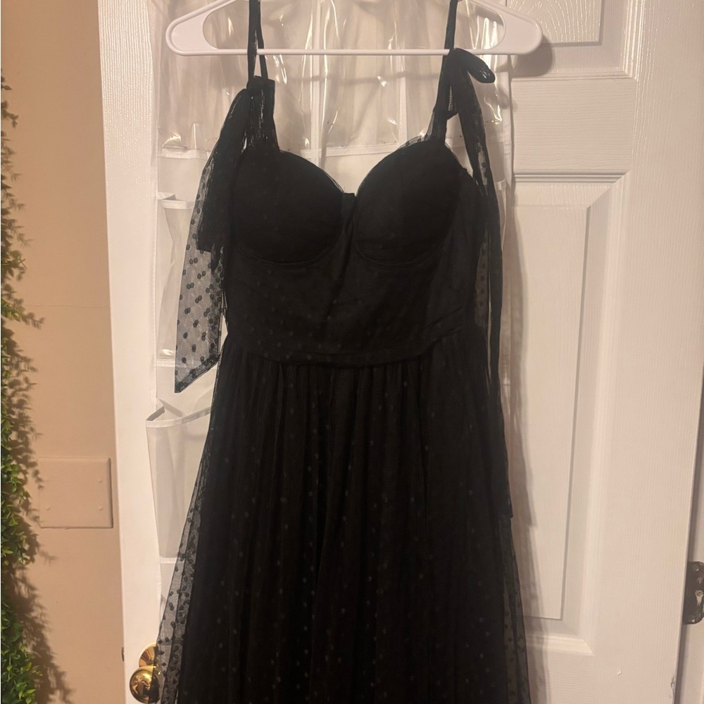 SHEIN Black Maxi Dress